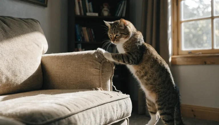 How to Stop a Cat From Scratching Furniture — 7 Methods