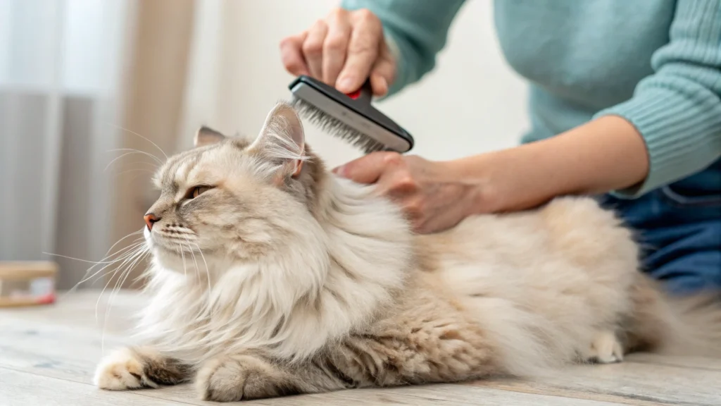 How to Treat Dandruff on Cat's Back Near Tail