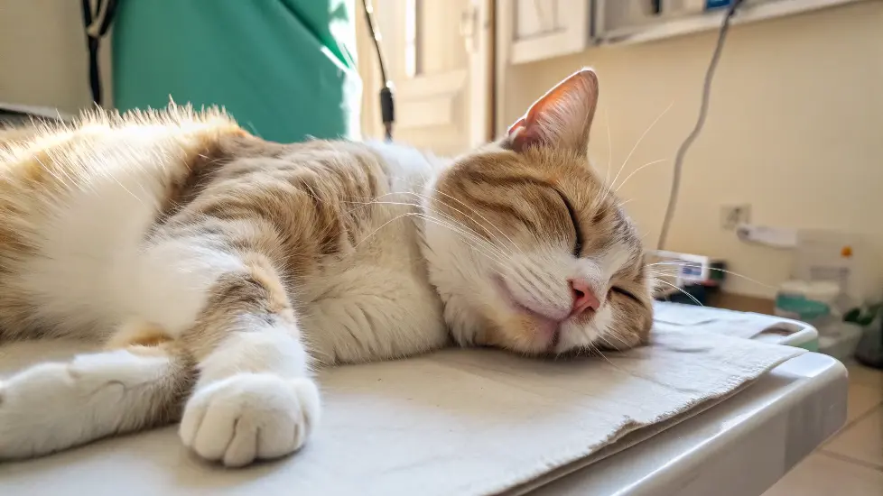 how to monitor cat breathing rate at rest