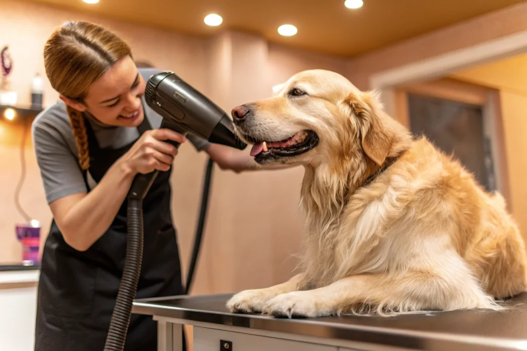 professional-dog-grooming-dryer