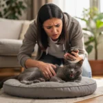 my cats meow is weak and raspy