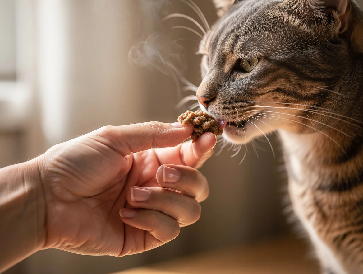 Cat refusing wet food from bowl — common reasons cats reject wet food explained