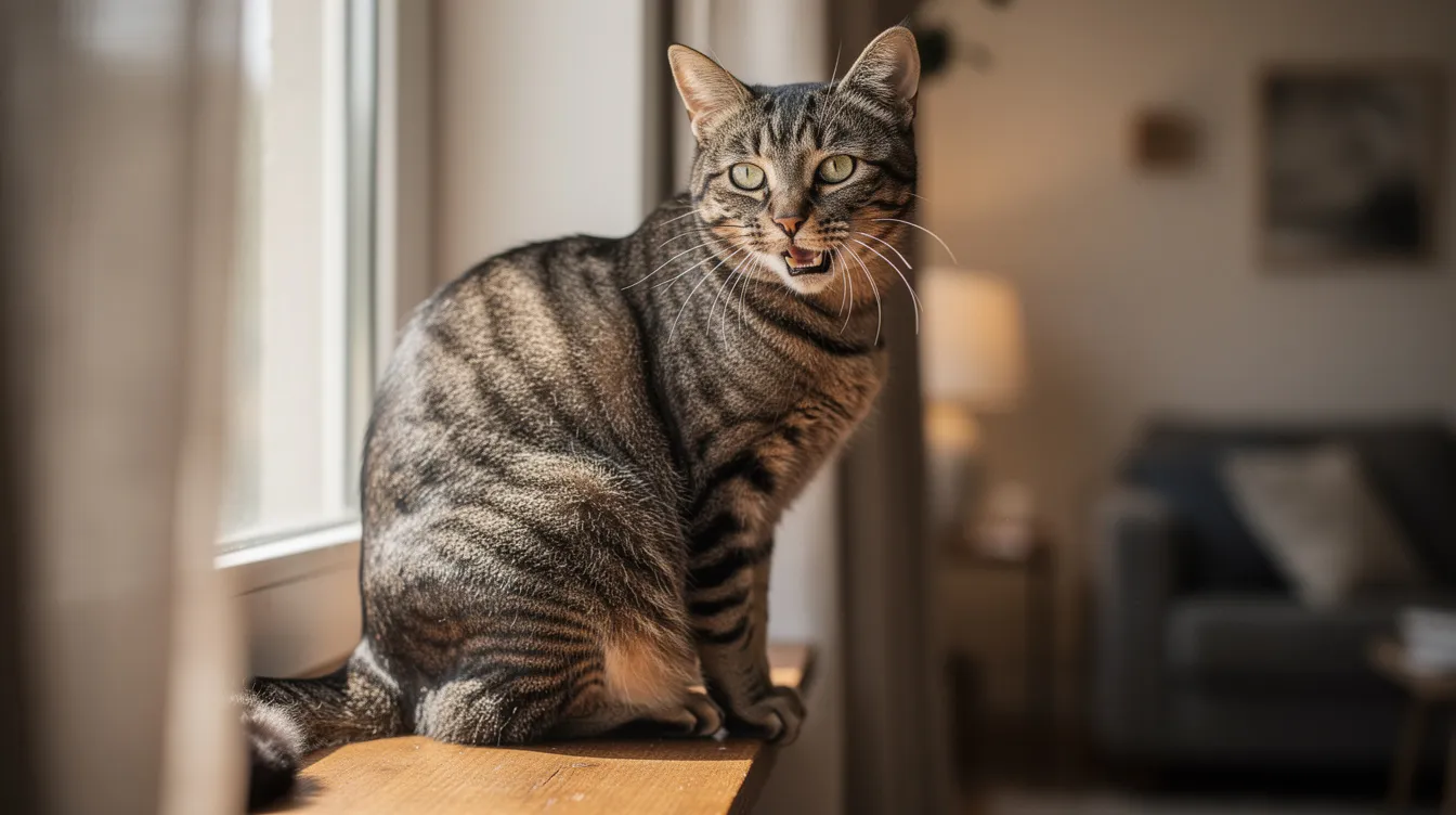 Laryngitis in cats