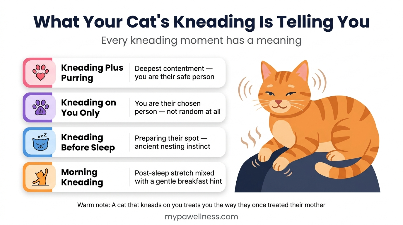 Why do cats make biscuits on me — what your cat's kneading can mean